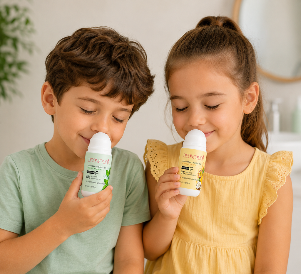 Pack 4 Déodorants Deomood